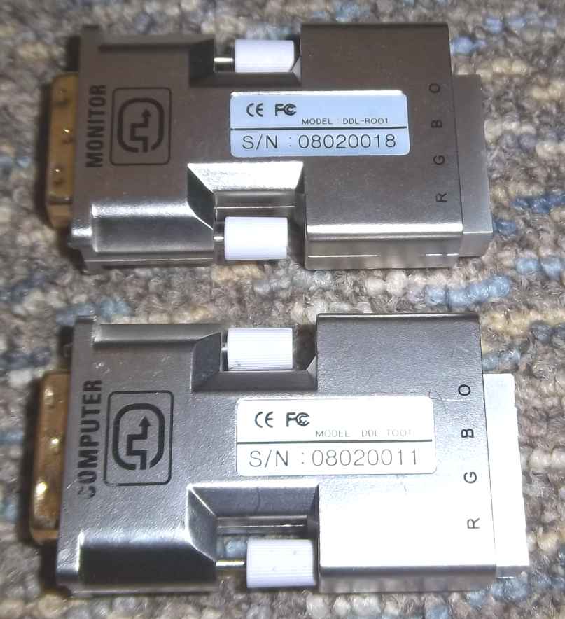 Used working set of fiber extension modules converters